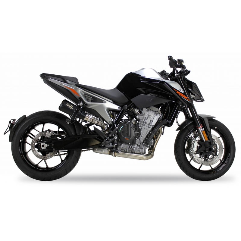 Silencieux Inox Ixil Race Xtrem Black Ktm Duke