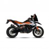 Silencieux IXIL Race Xtrem RB inox noir KTM 790 Adventure 2