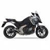 Silencieux Inox IXIL Race Xtrem Black Honda NC 750 Integra 2