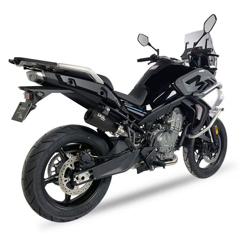 Silencieux Inox IXIL Race Xtrem Black CF Moto MT 800 3