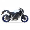 Silencieux Inox IXIL Dual Hyperlow Black Suzuki SV 650 2