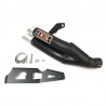 Silencieux Inox IXIL Dual Hyperlow Black Kawasaki Z 900 / A2 4