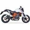 Silencieux Inox IXIL Dual Hyperlow Black XL KTM 690 Duke 2