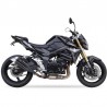 Silencieux Inox IXIL Dual Hyperlow Black Suzuki GSR 750 1