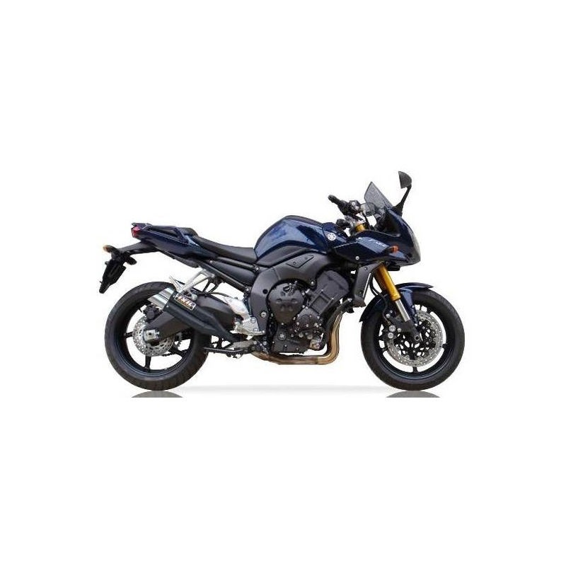 Silencieux Inox IXIL Dual Hyperlow Black Yamaha FZ-8 1