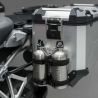 Kit 2 gourdes inox avec support mâle SW Motech valises TRAX