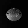 Badge de réservoir emblème BMW R18 en aluminium noir 60mm 2