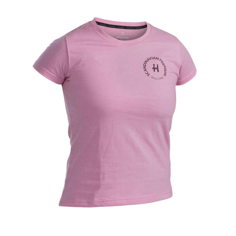 T-Shirt Femme rose Halvarssons image 1