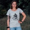 T-Shirt Femme Kytone Race Day Lady gris image 2