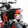 Bandeau LED 3en1 support de plaque NRC KTM 390 Duke (2017-2022) 4