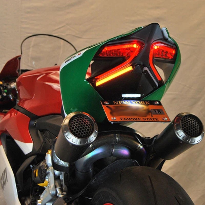 Bandeau LED 3en1 support de plaque NRC Ducati 899 / 959 / 1199 / 1299 Panigale (2011-2019) 1