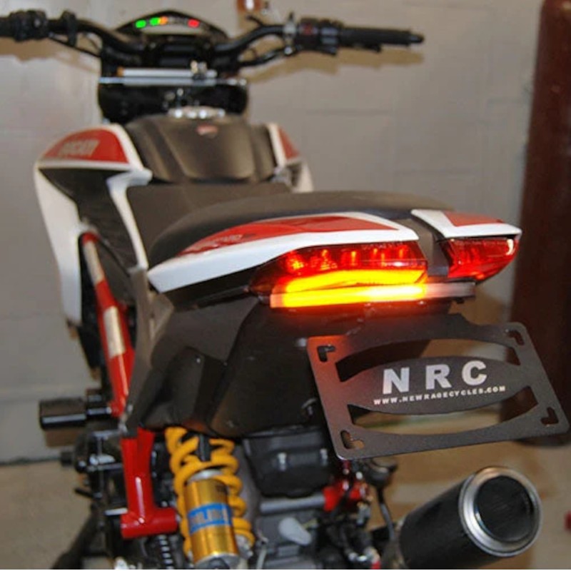 Bandeau LED 3en1 support de plaque NRC Ducati 821 / 939 Hypermotard (2013-2019) 1