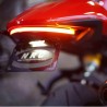 Bandeau LED 3en1 support de plaque NRC Ducati 821 Monster Stealth (2014-2017) 3