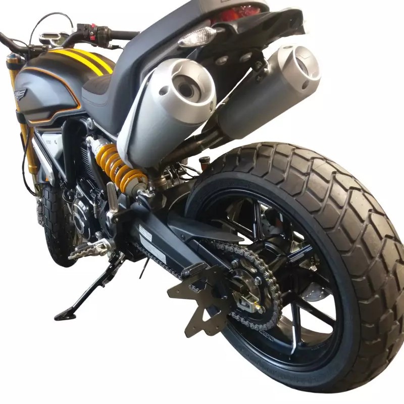 Support de plaque déporté ACCESS DESIGN Ducati 400 Scrambler Sixty2 (2016-2020) 1