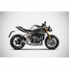 Silencieux Slip-On titane ZARD Triumph 1200 Speed Triple RS / RR (2021-2023) 2