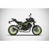 Ligne d'échappement inox ZARD Kawasaki Z 900 (2020+) 4