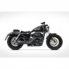 Ligne d'échappement inox ZARD Harley-Davidson 883 / 1200 Sportster (2003-2013) 4