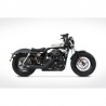 Ligne d'échappement inox ZARD Harley-Davidson 883 / 1200 Sportster (2014-2016) 3