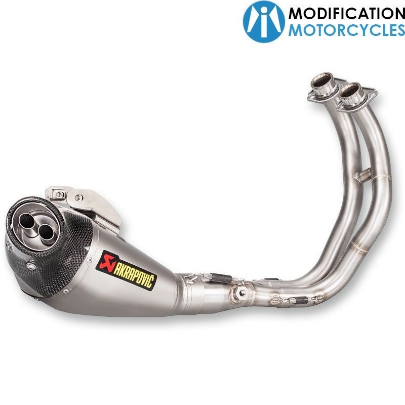 Ligne d'échappement complète Racing acier inoxydable et titane Yamaha XSR900 pour moto Vintage Ligne d'échappement complète Racing acier inoxydable et titane Yamaha XSR900 pour moto Vintage