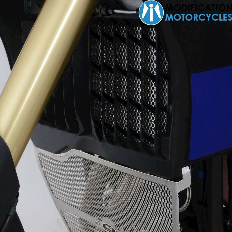 Protection de radiateur titane Yamaha Tenere 700 ou T7 R&G pour changer votre grille moto