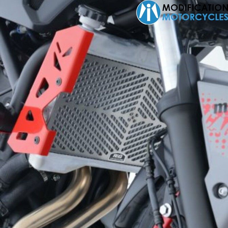 Protection de radiateur Yamaha XSR700 pour préparation et customisation moto Vintage