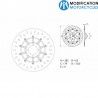 Disque de frein Avant Oro rond fixe BMW K75 K100 Brembo 68B407D2