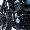 Protections latérales noires R&G AB0034BK pour Kawasaki Z900RS pour moto Vintage