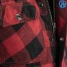 Sur-Chemise moto RST Lumberjack Kevlar® CE textile rouge RST pour Café Racer et Scrambler