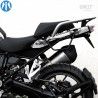 Sacoche latérale tissu et sangles cuir + support pour BMW R1200GS LC et R1250GS