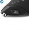 Selle passager Ergo avec chauffage et insert gel hauteur standard pour BMW R1200 RT LC et R1250 RT