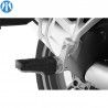 Abaisseur de repose-pied passager argent Wunderlich pour BMW R1200GS LC et R1250GS