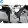 Abaisseur de repose-pied passager argent Wunderlich pour BMW R1200GS LC et R1250GS