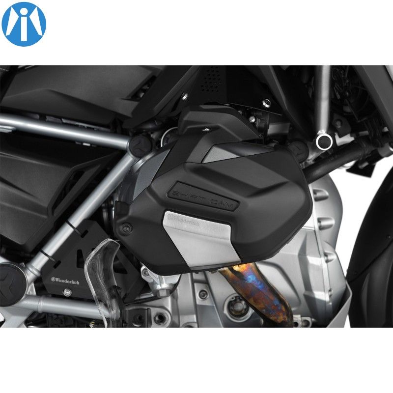 Protections de couvre-culasse EXTREME noir pour BMW R1250