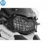 Grille de protection de phare repliable pour BMW F750 GS et F850 GS
