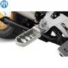 Reposes-pieds pilote abaissés Ergo Comfort pour BMW R1200GS LC et R1250GS - argent