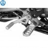 Reposes-pieds pilote abaissés Ergo Comfort pour BMW R1200GS LC et R1250GS - argent