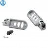 Reposes-pieds pilote abaissés Ergo Comfort pour BMW R1200GS LC et R1250GS - argent