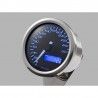 Compteur de vitesse Daytona Velona 260 Km/h inox 60 mm