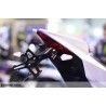 Support de plaque Aprilia Caponord 1200/RSv4/Tuono V4 réglable Evotech