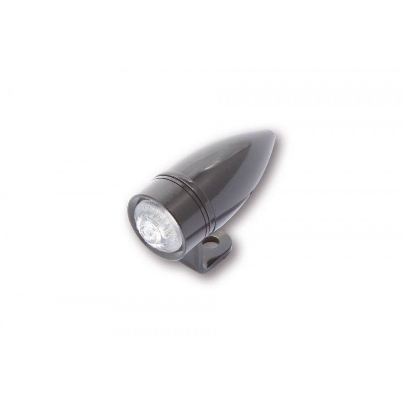 Feu arrière LED Mono-Bullet court Highsider noir