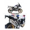 Echappement HP Corse 4-track titane homologué bmw r 1250 gs