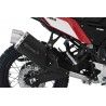 Echappement HP Corse 4-track inox noir homologué yamaha tenere 700