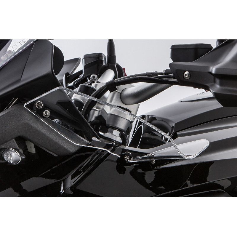  Safuotn Moto Déflecteurs d'air Carénage Gauche et Droite  Latéral Pare-Brise pour B.M.W R1250GS Adventure R1250 GS ADV 2019-2021  Accessoires R1200GS Adventure R 1200GS ADV 2014-2020 (Fumée)