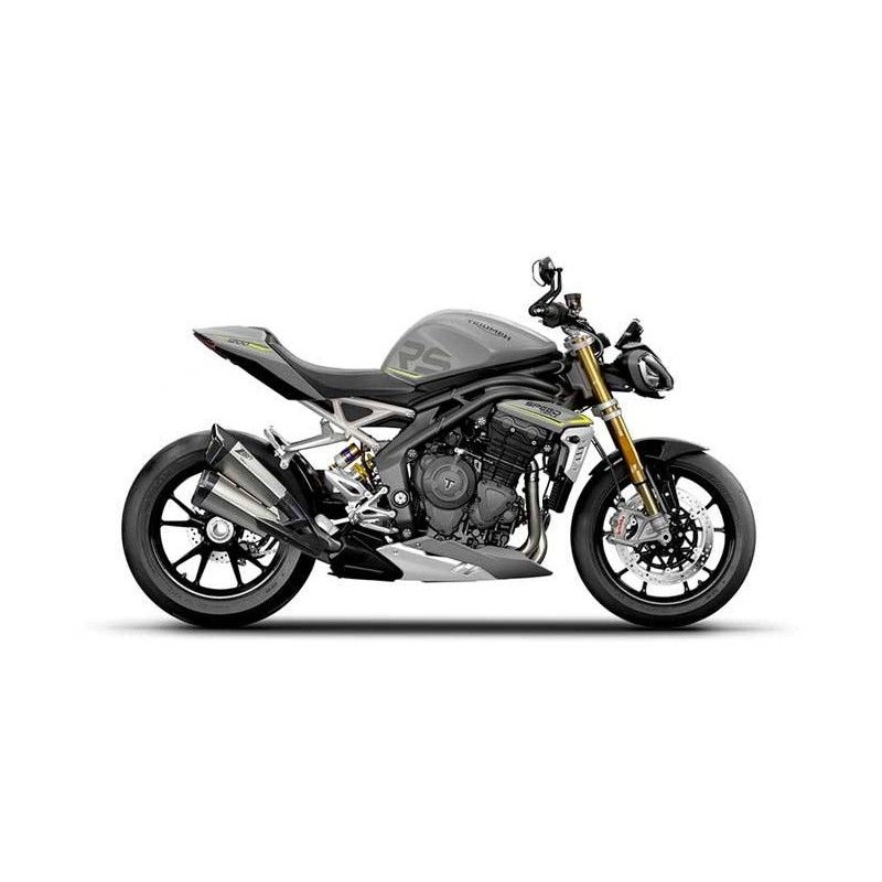 Echappement Slip On titane homologué Triumph Speed Triple 1200 RS Zard 2021+ image 1