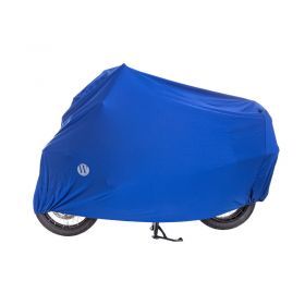 Housse moto intérieur Oxford Protex stretch-fit bleu