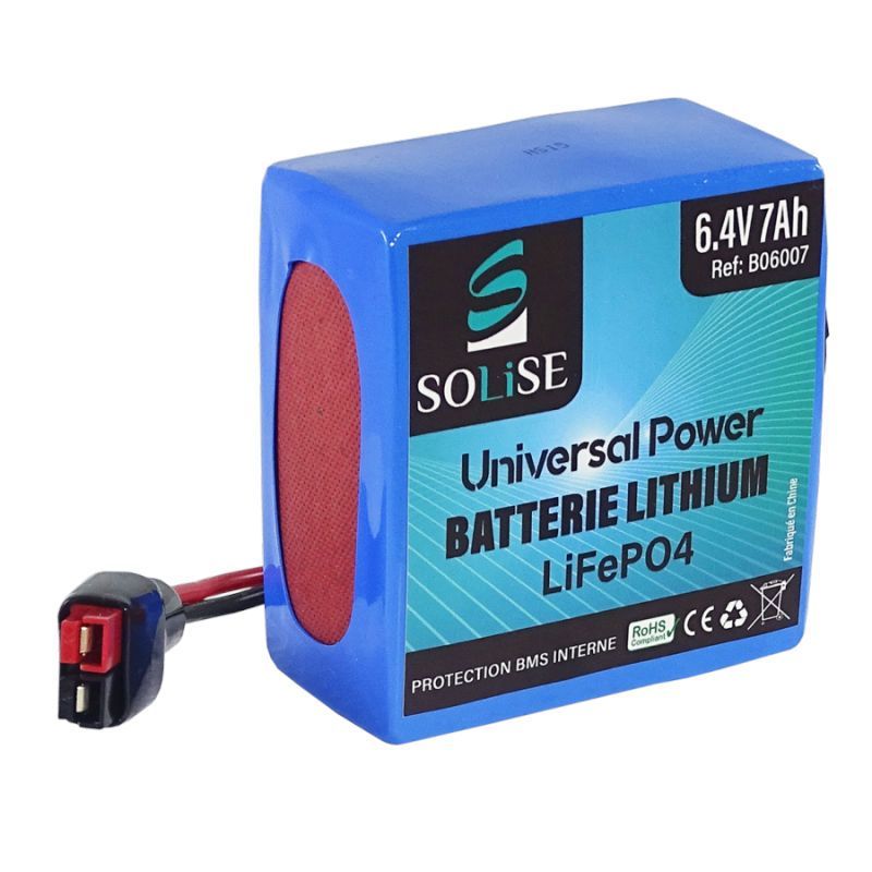 Batterie Lithium 6V 3Ah (B06003) Solise