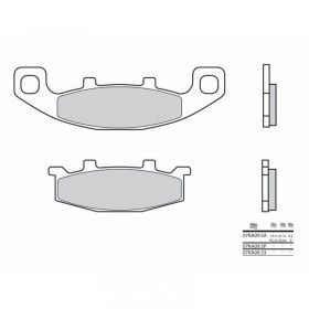 Plaquettes de frein avant d'origine Kawasaki 430820091 | Moto Shop 35