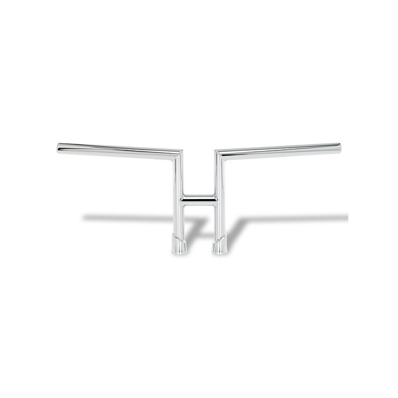 Guidon haut H2 chrome 25,4mm 1 Guidon haut H2 chrome 25,4mm 1