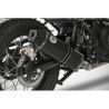 Echappement Slip On bas inox noir homologué embout carbone Royal Enfield Himalayan Zard 2021+ image 3