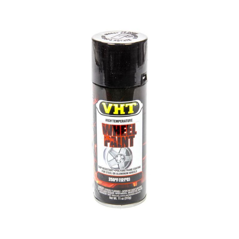 Peinture en spray de jante noir brillant VHT